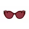 FERRAGAMO SF2004S-618 Damen Butterfly Sonnenbrille Havanna Acetat Braun Verlaufsglas 53/18/140 mm