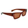 FERRAGAMO SF2006S-232 Damen-Sonnenbrille Havana Brown Gradient 53mm