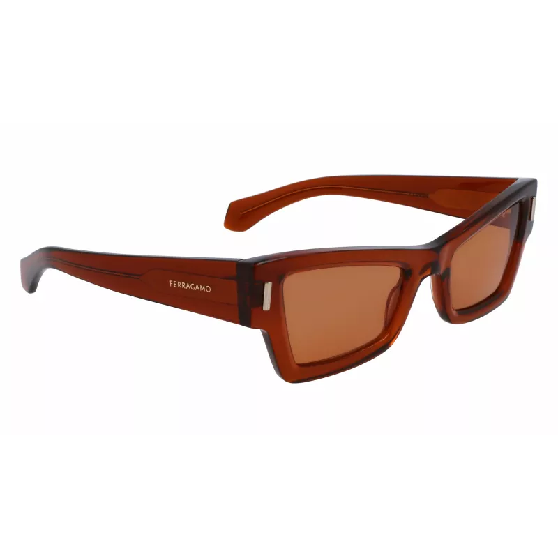 FERRAGAMO SF2006S-232 Damen-Sonnenbrille Havana Brown Gradient 53mm