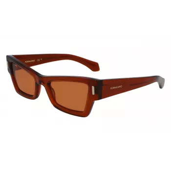 FERRAGAMO SF2006S-232 Damen-Sonnenbrille Havana Brown Gradient 53mm