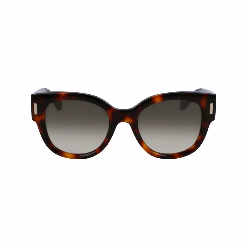 FERRAGAMO SF2007S-240 Damen Cat-Eye-Sonnenbrille Havana Braun Verlauf 51mm