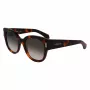 FERRAGAMO SF2007S-240 Damen Cat-Eye-Sonnenbrille Havana Braun Verlauf 51mm