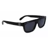 FERRAGAMO SF2009S-001 Herren-Sonnenbrille - Schwarzer Rahmen, graue Gläser, 56/21/145 mm