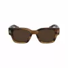 Ferragamo SF2010S-319 Sonnenbrille Herren Grün Havana Quadratisch Acetat 52mm