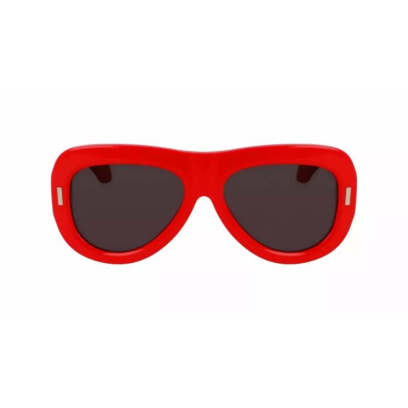FERRAGAMO SF2029SE-600 Damen-Sonnenbrille - Dark Havana, graue Gläser, 57 mm