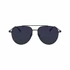 FERRAGAMO SF308S-2 Herren-Sonnenbrille - Acetatrahmen, Polycarbonatgläser, UV400-Schutz, rechteckige Form, 61/15/145 mm