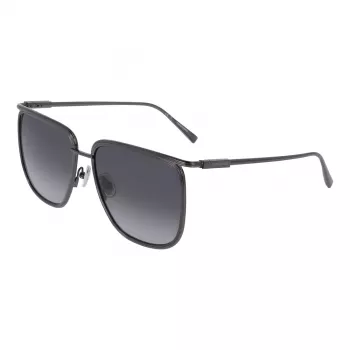 FERRAGAMO SF324S5816027 Damen-Sonnenbrille Havana Acetat eckiger Rahmen braune Verlaufsgläser 58mm