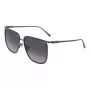 FERRAGAMO SF324S5816027 Damen-Sonnenbrille Havana Acetat eckiger Rahmen braune Verlaufsgläser 58mm