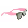 FERRAGAMO SF929S-304 Damen-Sonnenbrille Havana Braun Rechteckig Acetat 55mm