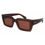 FERRAGAMO Damen-Sonnenbrille SF1108S542123 Brown Havana 54/21/140 mm