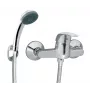 FERRO ELBA BEL77 Thermostatischer Duschmischer mit verstellbarer Brausestange, verchromt