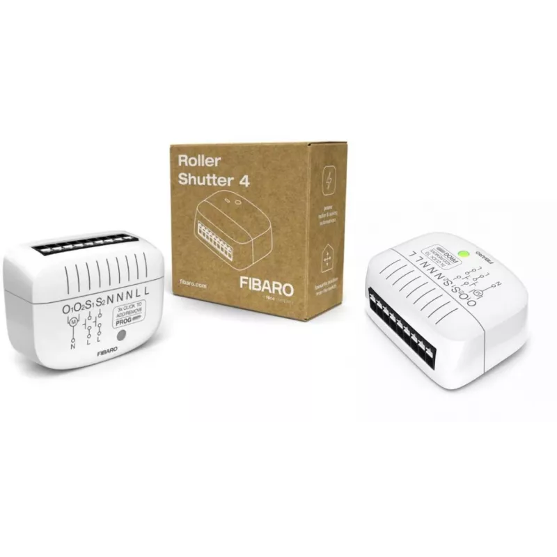 Fibaro FGR-224 Roller Shutter 4 Z-Wave Plus Jalousie- und Rollladensteuerungsmodul