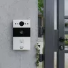 FIBARO MyBell Outdoor Video-Türklingel (MBIP1BSTAT) - Schwarz, 1080p, PoE, Wi-Fi, IP54
