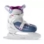 Fila J-ONE G ICE HR Eiskunstlaufschuhe (EU 36-40, Weiß/Hellblau)