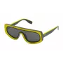 FILA Herren-Sonnenbrille SF9417990KAU - Schwarzer Rahmen, graue Gläser, UV400-Schutz