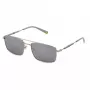 FILA Herren-Sonnenbrille SFI116V57579X - Schwarzer Rahmen, graue Gläser, 57 mm