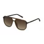 FILA Herren-Sonnenbrille SFI312577GNP - Rechteckiger Rahmen, UV400-Schutz, 57 mm Gläser