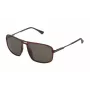 FILA SF9329-587F7P Herren Polarized Sonnenbrille - Schwarzer Rahmen Graue Gläser 58/15/140 mm