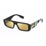 FILA SF9415 Sonnenbrille für Herren, Havanna/Brauner Rahmen, Graue Gläser, 54/17/145 mm