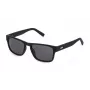 FILA SFI099V55U28P Herren-Rechteck-Sonnenbrille Schwarz/Grau UV400