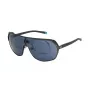 FILA SFI125990627 Herren Sport-Sonnenbrille - Schwarzer Rahmen, Rauchglas, UV400