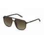 FILA SFI312-57Z51P Herren Polarized Sonnenbrille - Schwarzer Rahmen, Graue Gläser, 57 mm