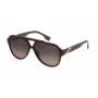 FILA SFI459-5903G6 Unisex-Sonnenbrille - Schwarzer Rahmen, graue Gläser, 59 mm