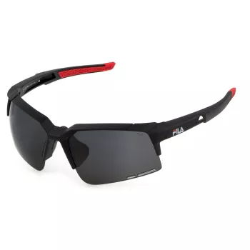 FILA SFI515 Unisex Sonnenbrille Matt Schwarz Smoke Grey 67mm
