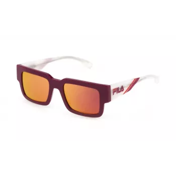 FILA Damen-Sonnenbrille SFI314-516Y6X Havana Rechteckig 51mm