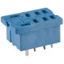Finder 96.14 Leiterplatten-Sockel für 56.34 Relais, 14-polig, 10A, 250V, Schwarz