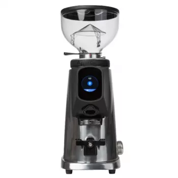 Fiorenzato AllGround Kaffeemühle Chrom Matt & Schwarz, 230V EU, Dark-T Titanium