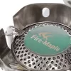 FIREMAPLE FMS-125 Tragbarer Campingkocher - 3000W Faltbarer Butan/Propan-Brenner mit Aufbewahrungsbox
