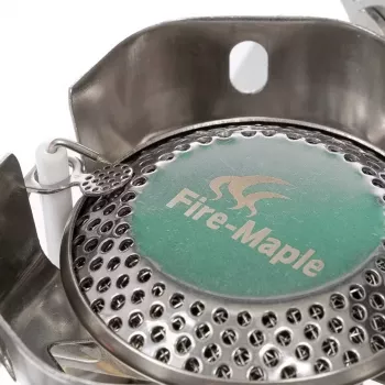 FIREMAPLE FMS-125 Tragbarer Campingkocher - 3000W Faltbarer Butan/Propan-Brenner mit Aufbewahrungsbox