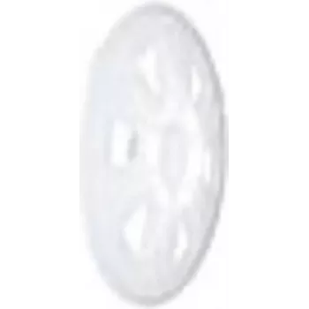 Fischer 4283 Dämmstoff-Halteplatte HK 36 für weiche Dämmstoffe, Polyamid, Weiß, 100 Stück