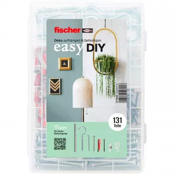fischer 571944 DUOPOWER & DUOTEC Dübel- und Anker-Sortiment, 115 Teile