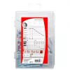 Fischer DUOPOWER Dübel & Schrauben-Set 547212 – 20-teiliges Set für Beton, Ziegel & Gipskarton
