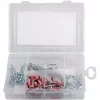 Fischer DUOPOWER Dübel & Schrauben-Set 547212 – 20-teiliges Set für Beton, Ziegel & Gipskarton