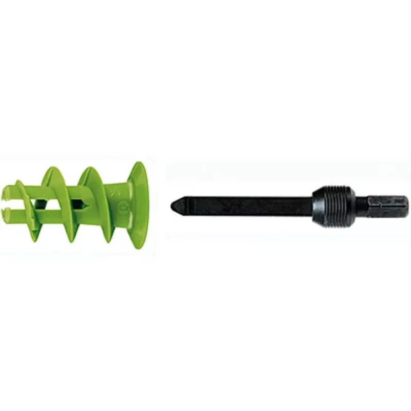 FISCHER GK GREEN Selbstbohrender Gipskartondübel, Grün, 90er-Pack