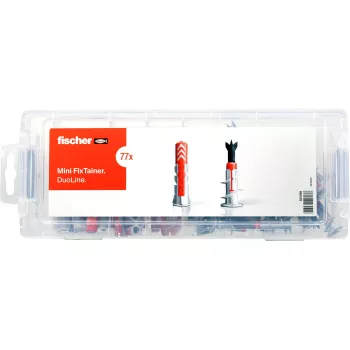 fischer MiniFixTainer DuoLine Befestigungsset 77 Teile 560098