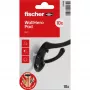 fischer NTJH Reparaturvlies 100x100 mm, 10er-Pack – Hoch reißfestes Verstärkungsgewebe für die Rissreparatur 570490