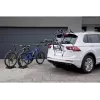 Fischer ProlineEvo Anhängerkupplungs-Fahrradträger für 2 Fahrräder, 45 kg, E-Bike-kompatibel, klappbar, Neigefunktion, 13-polig