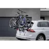 Fischer ProlineEvo Anhängerkupplungs-Fahrradträger für 2 Fahrräder, 45 kg, E-Bike-kompatibel, klappbar, Neigefunktion, 13-polig