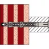 Fischer SXRL 8x100 T Langschaft-Rahmendübel, feuerverzinkt, 50er-Pack 540115