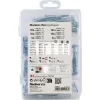 fischer Universal-Befestigungsset DUOPOWER 100-teiliges Kit (50 Dübel, 50 Schrauben) 558327