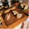 Fiskars 1059230 Rechteckiges Bambus-Schneidebrett 35 x 25 cm