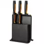 Fiskars Functional Form 6-teiliges Messerblock-Set mit 5 Messern