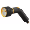 FISKARS Mehrfach-Sprühpistole 3-Strahlarten Bewässerungsdüse mit SoftGrip™, Schwarz/Orange