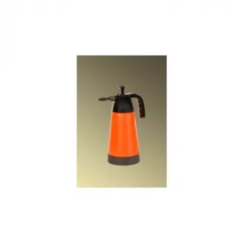 FISKARS Drucksprüher 1,8 l Handpumpen-Gartensprüher mit verstellbarer Düse, HDPE-Tank, ergonomischem Griff, Schwarz/Orange