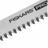 Fiskars Pro Compact Folding Saw, 160 mm Klinge, zwei Klingen, SoftGrip-Griff, Sicherheitsverriegelung