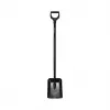 FISKARS SnowXpert Comfort Schneeschaufel mit D-Griff, Schwarz, 131 cm
